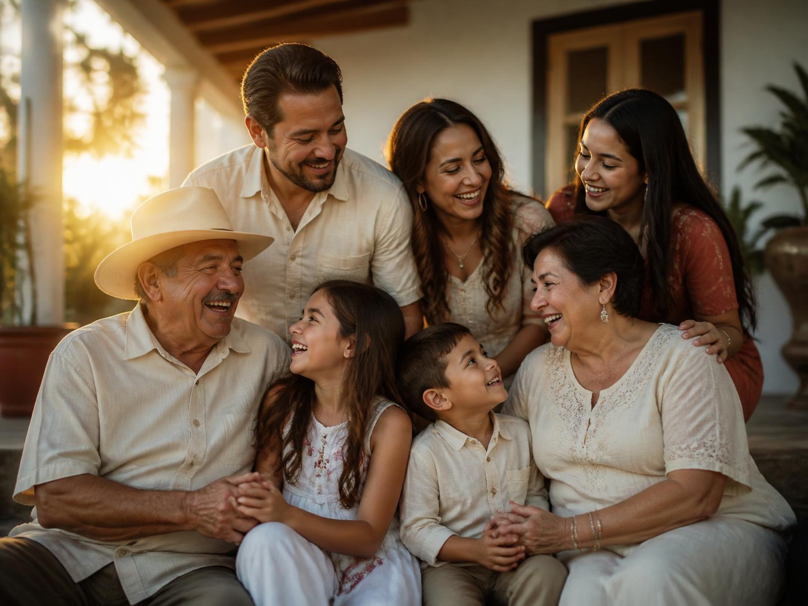 Multi-generational family in Pharr, TX protected by Cutting Edge Insurance
